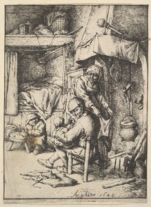 Far som mater sitt barn, 1610-85.