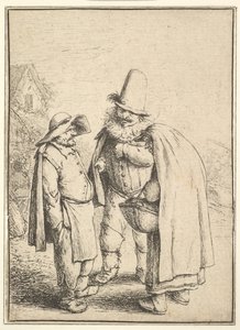 Groteske figurer, 1610-85. av Adriaen Jansz. van Ostade
