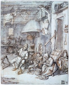 De nederlandske bønder, 1600-tallet. av Adriaen Jansz. van Ostade