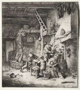 Familien, 1647. av Adriaen Jansz. van Ostade
