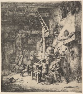 Familien, 1647. av Adriaen Jansz. van Ostade