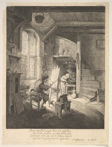 Maleren, 1600-tallet. av Adriaen Jansz. van Ostade