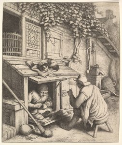 Skomakeren, 1610-85. av Adriaen Jansz. van Ostade