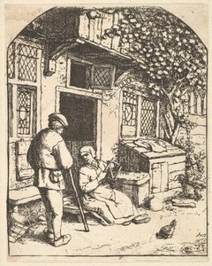 The Winder, 1610-85. av Adriaen Jansz. van Ostade