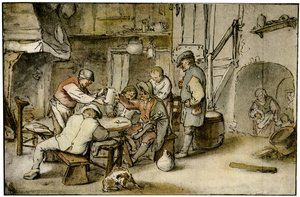 Musikeren av Adriaen Jansz. van Ostade