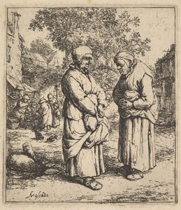 To sladder, 1610-85. av Adriaen Jansz. van Ostade