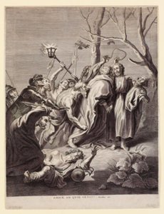 Bilde fra Jesu liv. Amice, som quid venesti