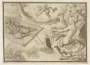 Kampnettet av Adriaen Matham (possibly)
