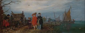Høst (samtale) av Adriaen Pietersz van de Venne