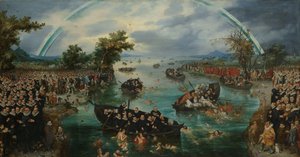 Fiske etter sjeler Sjelfisket: allegori om sjalusien til de forskjellige religionene under tolvårsvåpenhvilen mellom Den nederlandske republikk og Spania