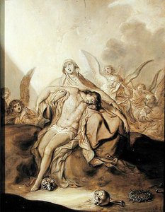 Pieta, 1637 av Adriaen Pietersz van de Venne