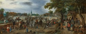 Prins Maurice og Frederick Henry på Valkenburg Horse Fair, 1618