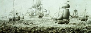 Frakt i Choppy Waters (blyantskisse)