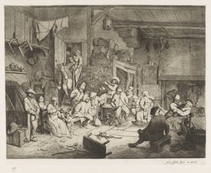 I herberge av Adriaen van Ostade