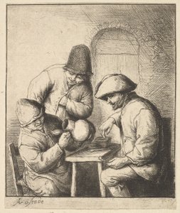 Tom mugge av Adriaen van Ostade