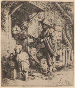 Brillehandler av Adriaen van Ostade