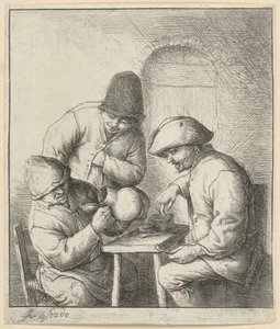 Tom mugge av Adriaen van Ostade