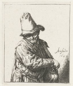 vinsj dreier liremannen av Adriaen van Ostade