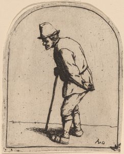 Bonde med skjev rygg av Adriaen van Ostade