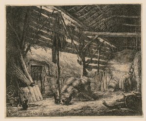 Låve av Adriaen van Ostade