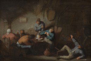 Kroscene av Adriaen van Ostade