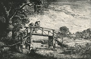 Angleren, 1906. av Adriaen Jansz. van Ostade