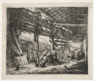 Låven av Adriaen van Ostade