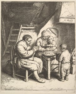 Velsignelsen av Adriaen van Ostade