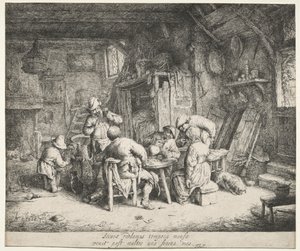 Frokosten av Adriaen van Ostade