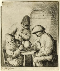 Den tomme kannen av Adriaen van Ostade