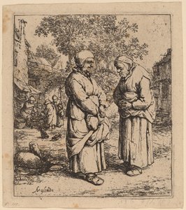 To sladder av Adriaen van Ostade