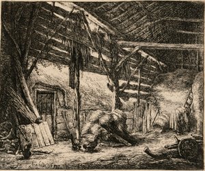 Uten tittel av Adriaen van Ostade