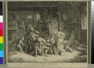 Uten tittel av Adriaen van Ostade