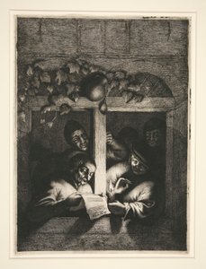 en. Skomakeren b. Singerne av Adriaen van Ostade