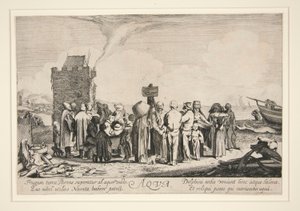 Aqua, fra settet til De fire elementene av Adriaen van de Velde