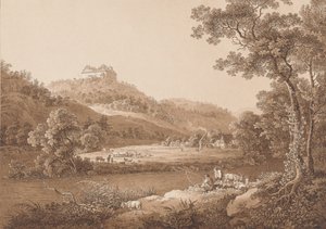 Augustusburg slott sett fra elven