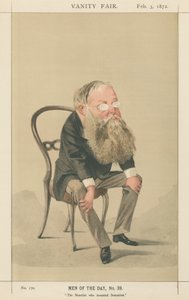 Romanforfatteren som oppfant Sensation, Wilkie Collins (Vanity Fair-serien) av Adriano Cecioni