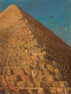 Den store pyramiden, Giza, 1830 eller senere.