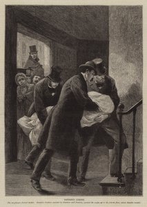 Illustrasjon for The History of a Crime, av Victor Hugo