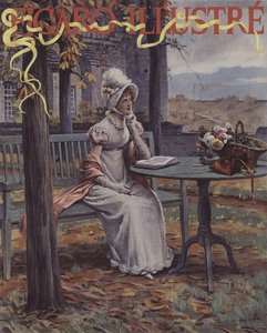 Høst (høst). Omslag til Le Figaro Illustre, november 1894 (kromotypograf)