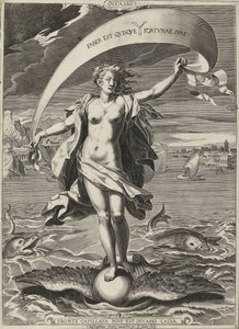 Gelegenheid / Mulighet Anledning (tittel på objekt) av Egidius  Sadeler (II)