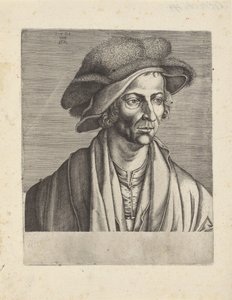 Portrett av Joachim Patinier av Egidius  Sadeler (II)