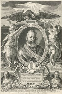 Portrett av Sigismund Báthory, prins av Transylvania av Egidius  Sadeler (II)