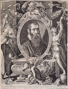 Portrett av maleren Pieter Bruegel den eldre (eller Pierre Breugel eller Peter Brueghel eller Breughel