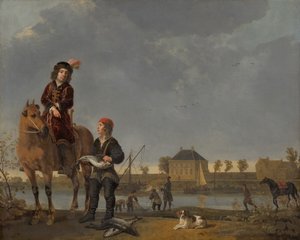 Rytterportrett av Pieter de Roovere av Aelbert Cuyp
