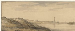 Utsikt over Rhenen av Aelbert Cuyp