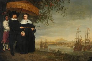 Kjøpmann for det nederlandske østindiske kompani (VOC). Rundt 1640-60