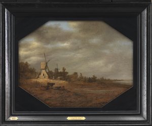 Landskap med vindmøller av Aelbert Cuyp