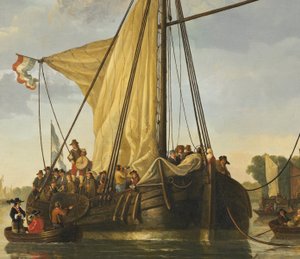 Maas i Dordrecht av Aelbert Cuyp