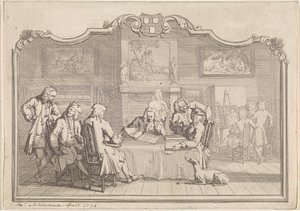 Guild of Saint Luke i Dordrecht, 1736